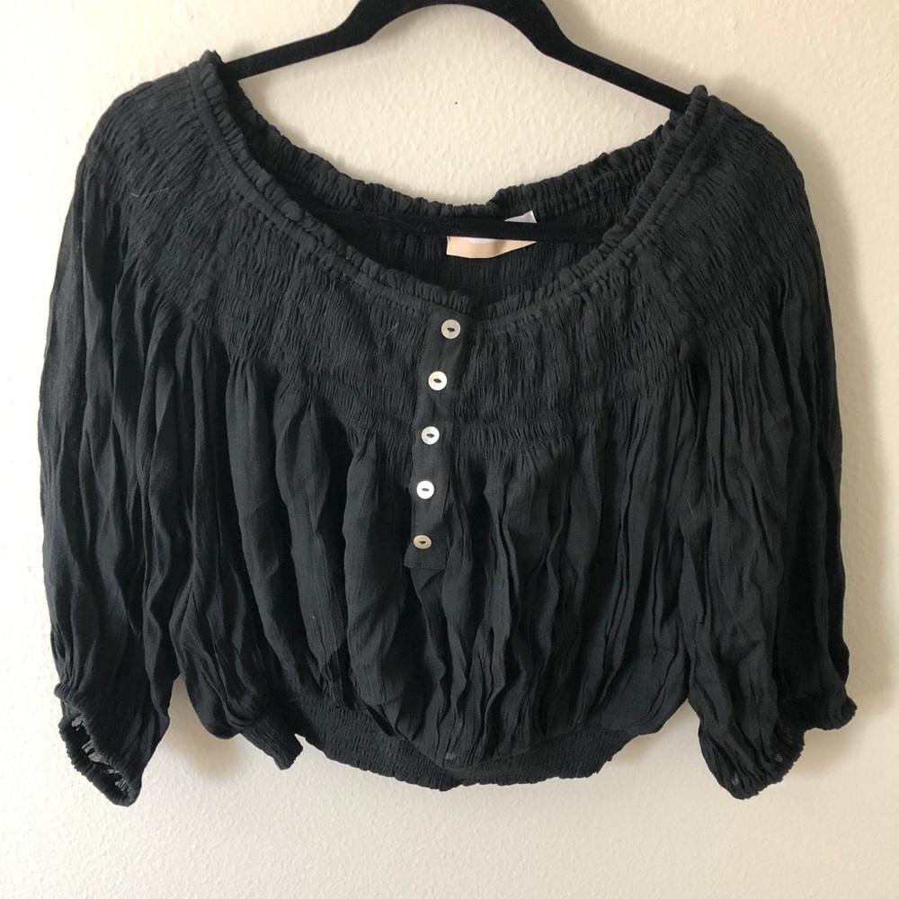 Off the shoulder blouse